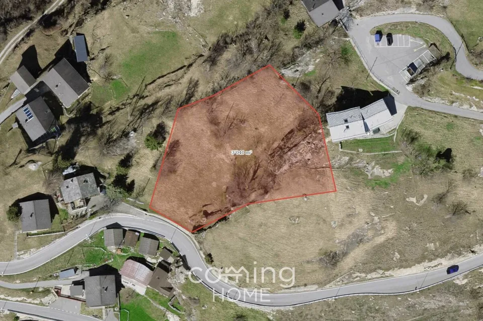 3'040 m² con vista panoramica a Eggerberg - appezzamento di costruzione soleggiato in una tranquilla comunità montana
