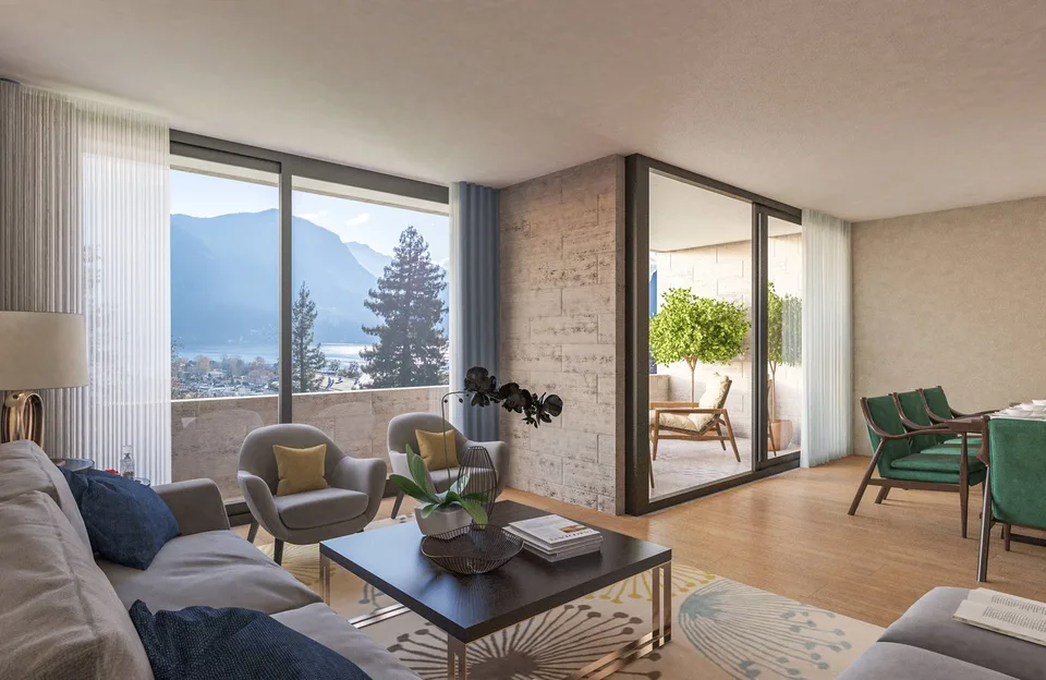 Letztes Apartment Massagno 4.5 Zimmer - Zweitwohnsitz