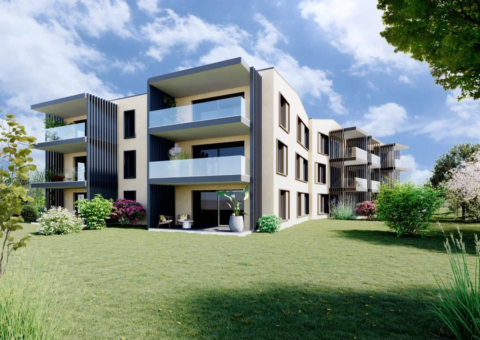 Appartement de 2,5 pièces avec jardin à Cortaillod