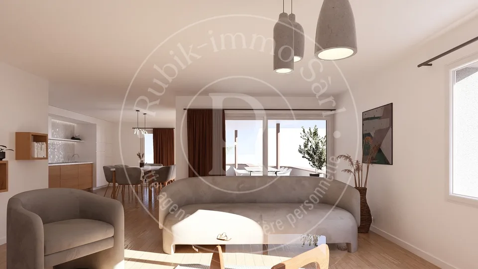 Schöne 3,5 Zimmer mit 37m² Balkon