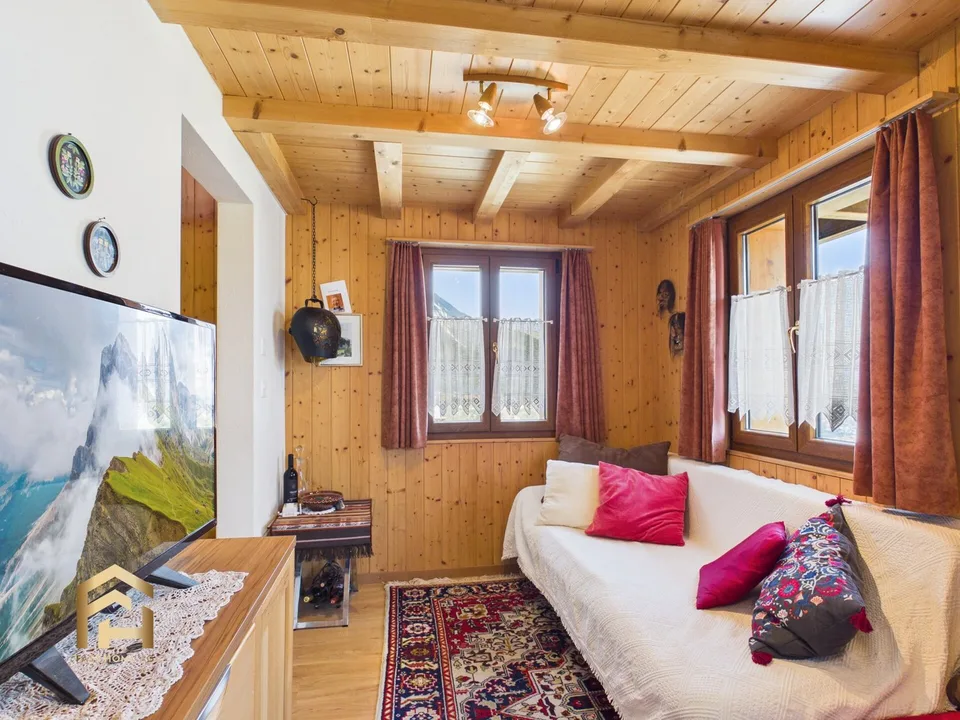 Chalet vallesano incantevole con vista mozzafiato sulla valle del Rodano