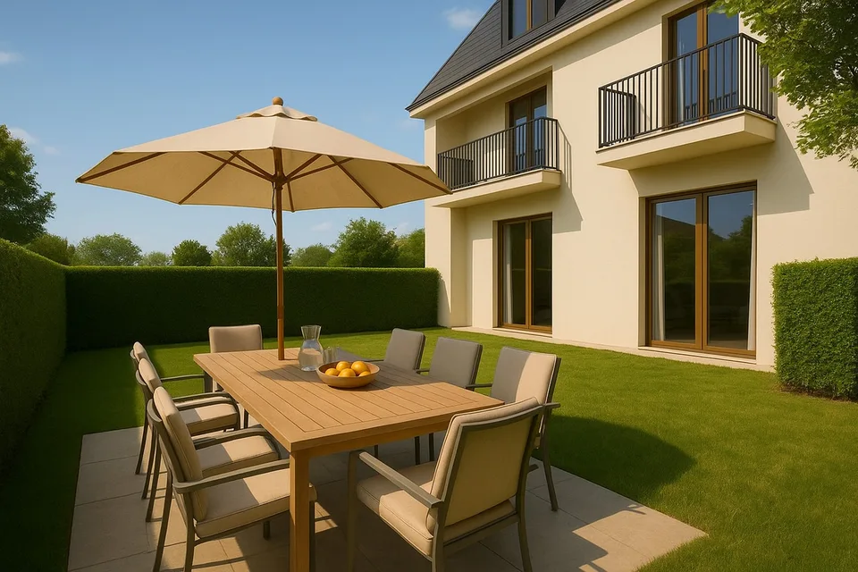 Début des travaux imminent! Bel appartement de 4,5 pièces avec jardins