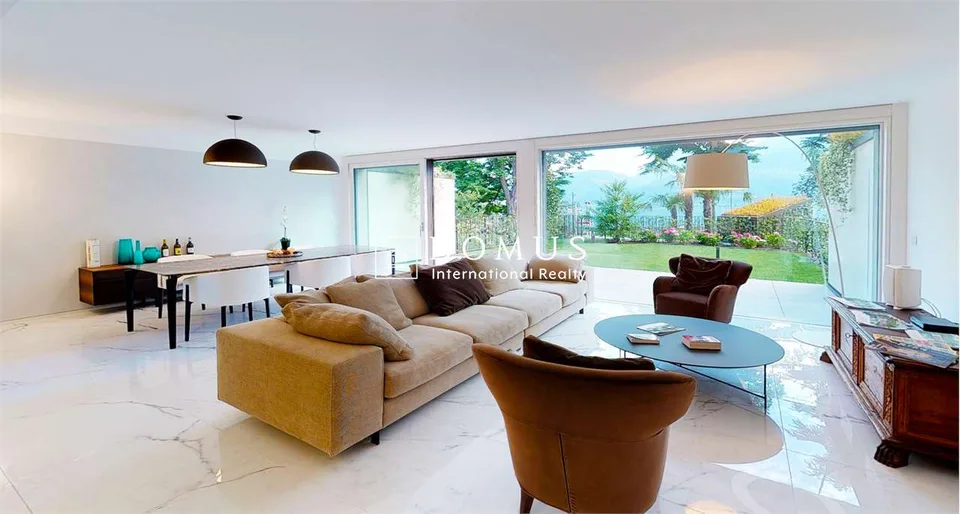 Villa minergie e domotica sul lago