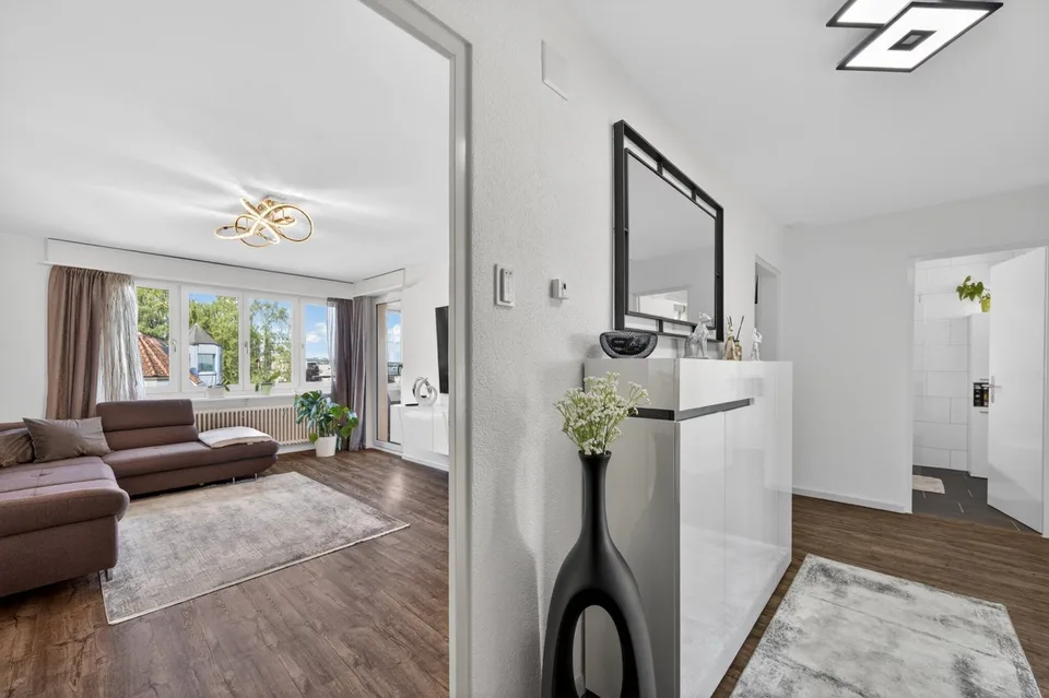 Zuhause mit Aussicht und Wohlfühlcharakter
