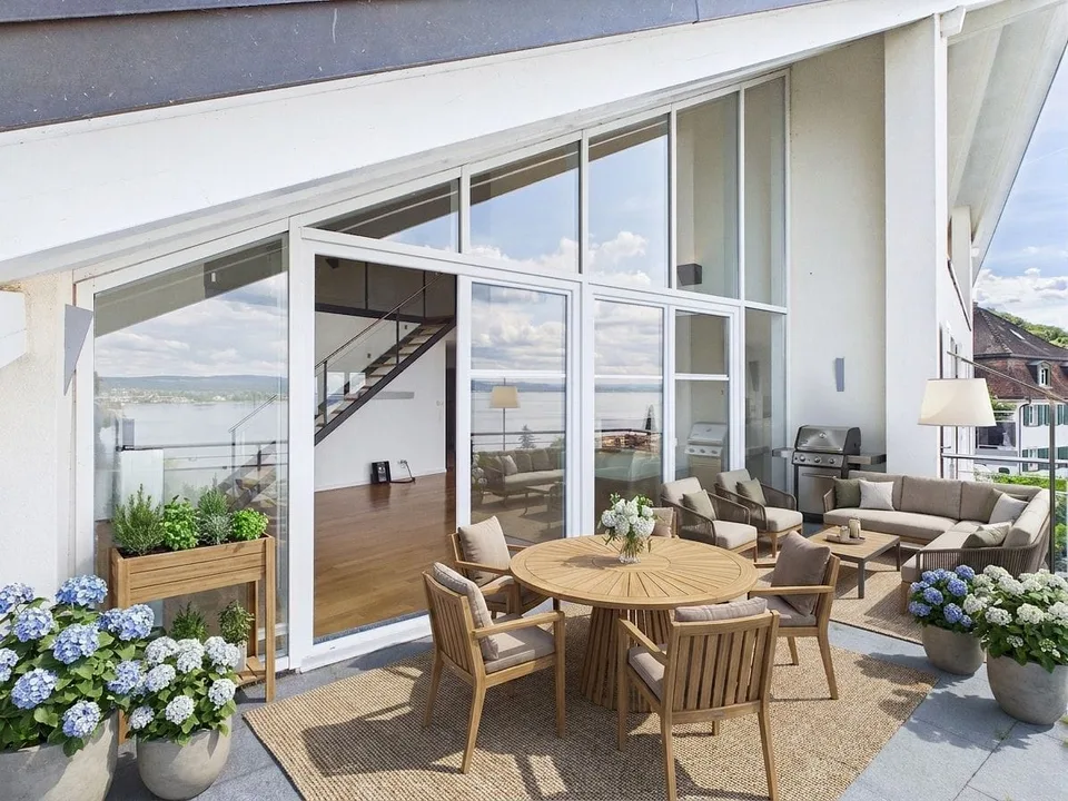 Grandiose Maisonette Wohnung mit Seesicht und 2 Terrassen