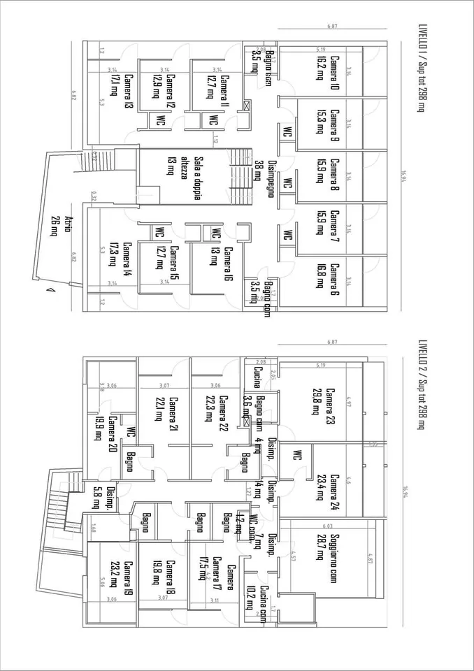 2439_Lugano, hôtel désaffecté et terrain constructible