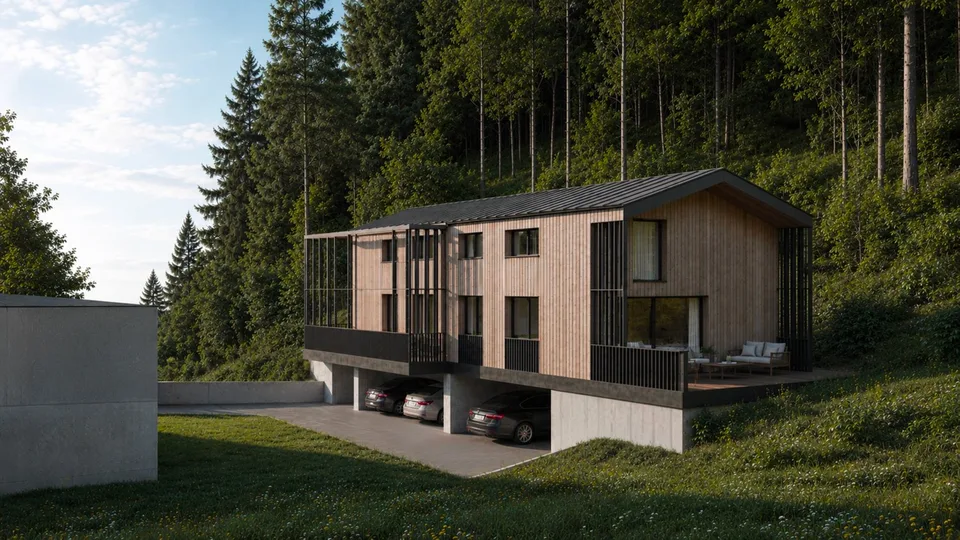 NOUVELLE PROMOTION - Maison mitoyenne moderne de 4.5 pièces à Sion