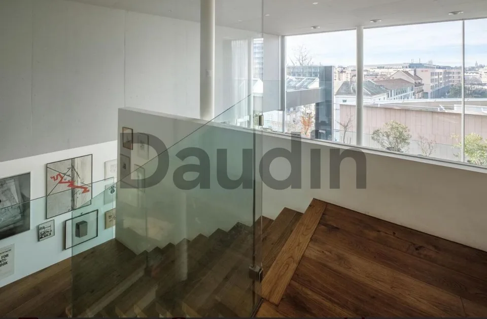 Mansarda di 7 locali con vista panoramica a Carouge