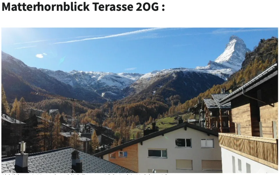 Projet de construction neuve de première classe à Zermatt, hôtel ou 4 appartements en duplex - résidence principale – photo 17 sur 19