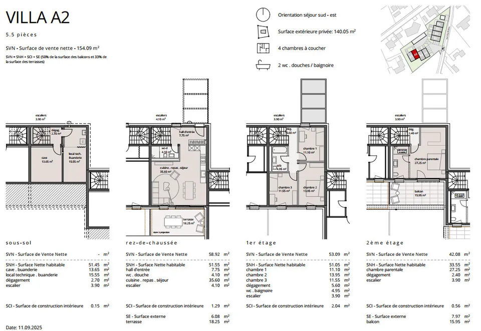Neue Promotion von 8 Villen in Cottens – Foto 9 von 11