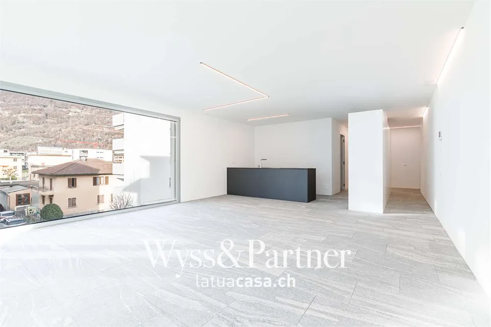 Bellinzona - Elegantes und modernes 3.5-Zimmer-Apartment