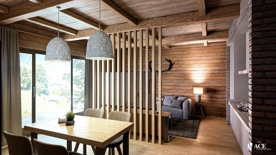 Neues Chalet mit 5.5 Zimmern in den Höhen von Saxon