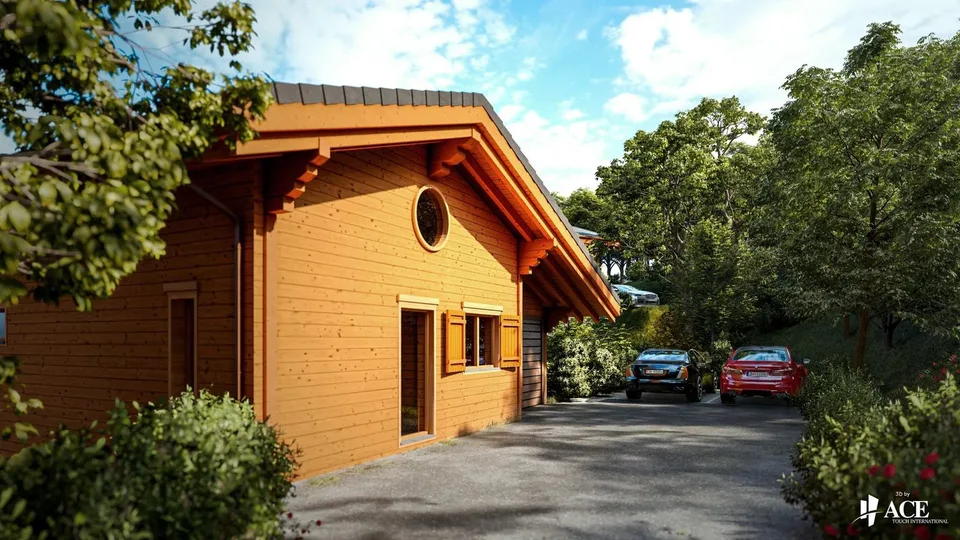 Neues Chalet mit 5.5 Zimmern in den Höhen von Saxon