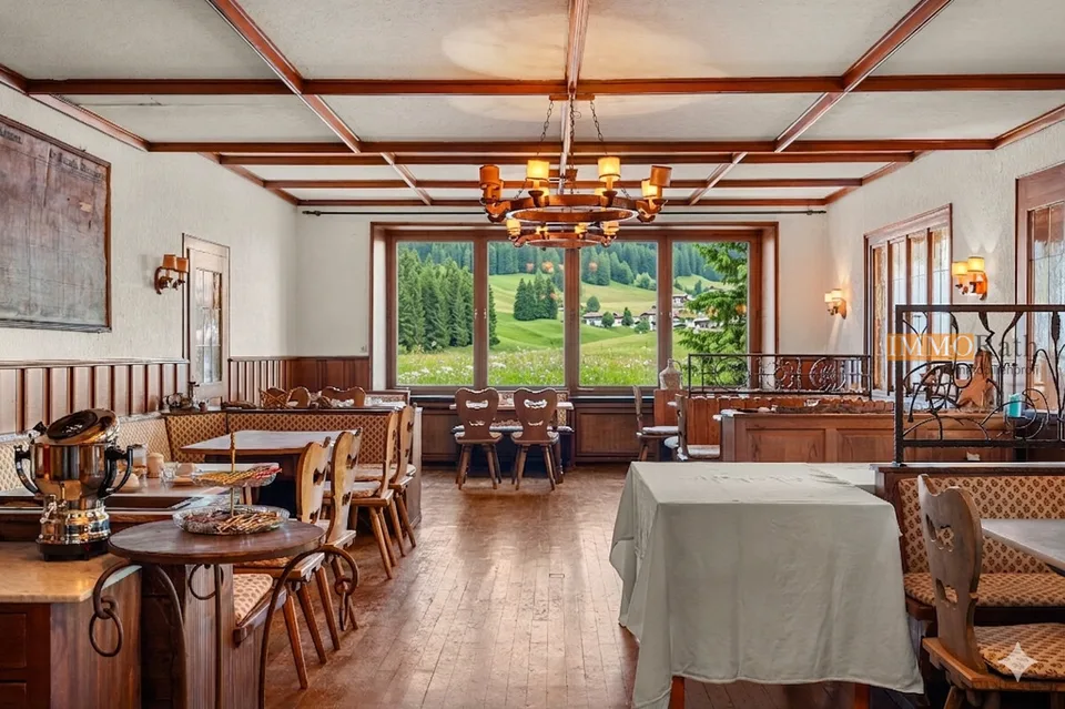 IMMORath.de - Blick auf die Schweizer Alpen mit Gastronomie & Hotelzim