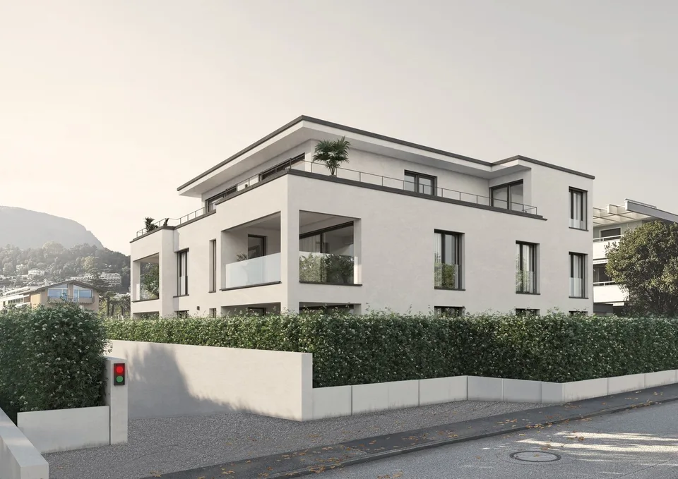 Zweitwohnsitz erlaubt – Neubau in Ascona mit nur 5 Wohneinheiten.