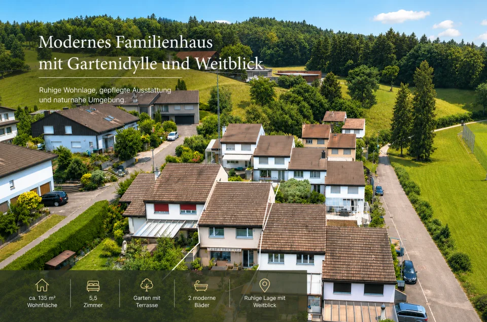 RUHIG | SONNIG | FAMILIÄR | MODERN | WOHNEN IM GRÜNEN