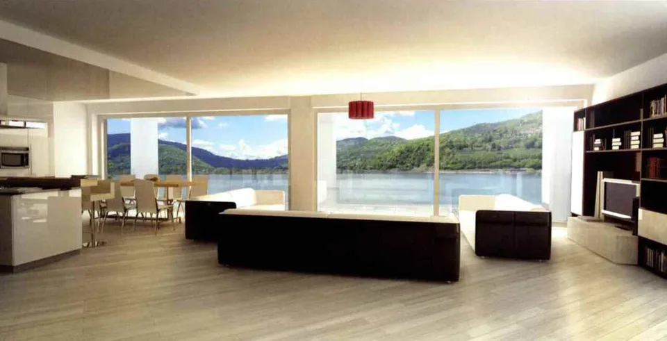 LUGANO-MUZZANO, FRONTE LAGO ATTICO 5.5 LOCALI CON GRANDE TERRAZZA SUL – foto 7 di 22