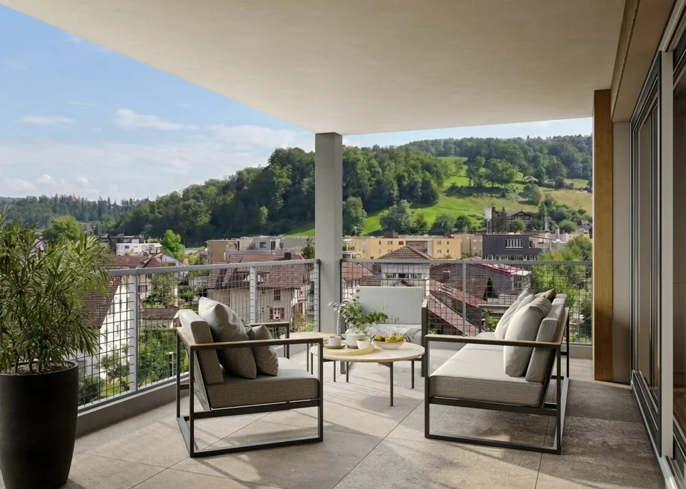 Im Herzen von Gränichen 2.5 bis 4.5 Zimmer Neubau-Wohnungen