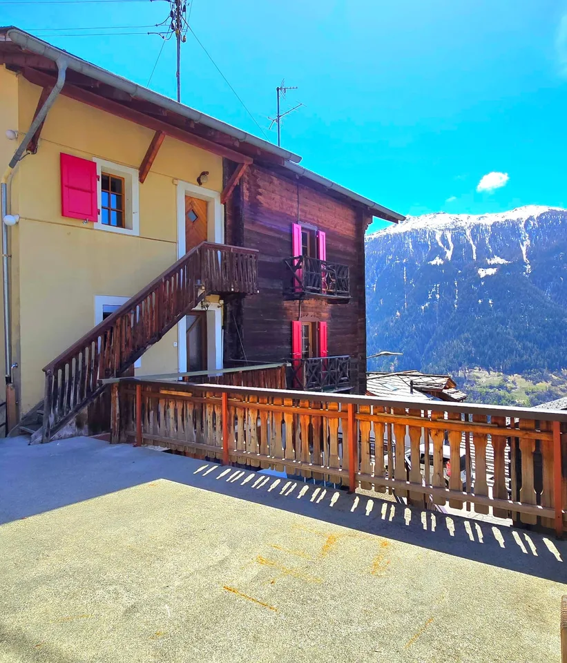 Charmantes Wohnung mit Terrasse, Panoramablick und Garage in St-Martin, Val d'Hérens – Foto 17 von 18