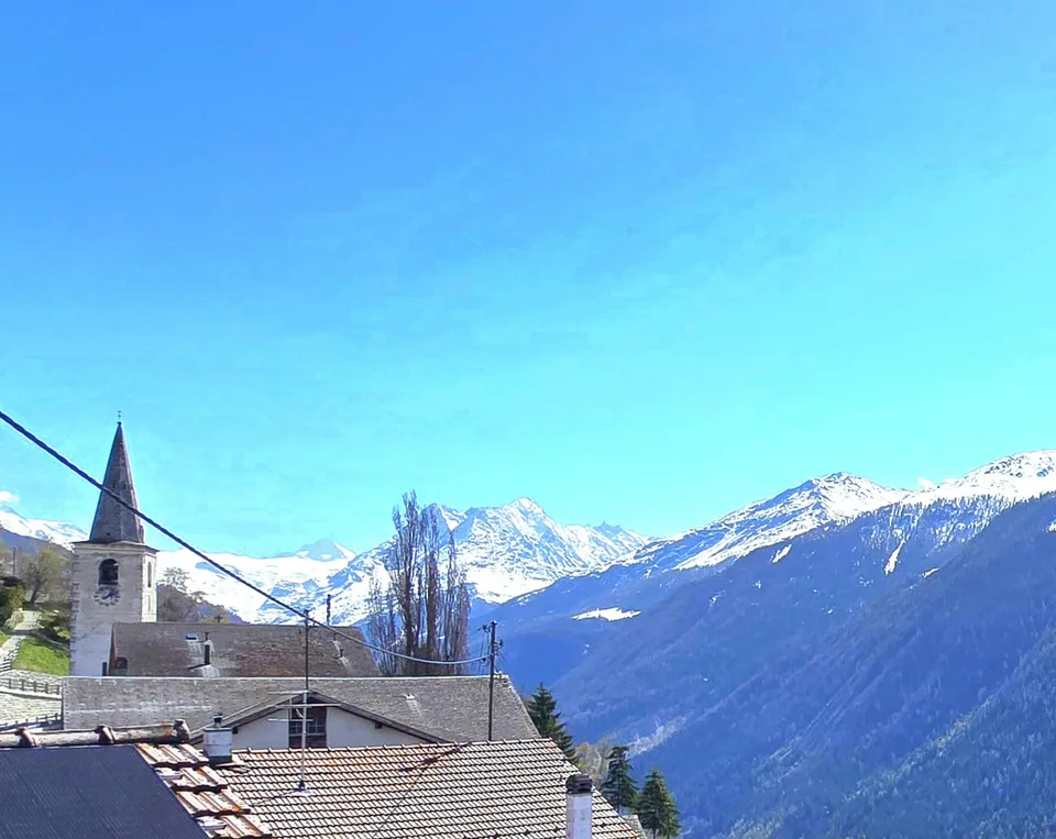 Charmantes Wohnung mit Terrasse, Panoramablick und Garage in St-Martin, Val d'Hérens – Foto 16 von 18