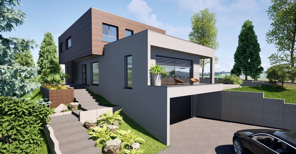 "Bau Projekt in Blotzheim mit herrlicher Aussicht und toller Situation"