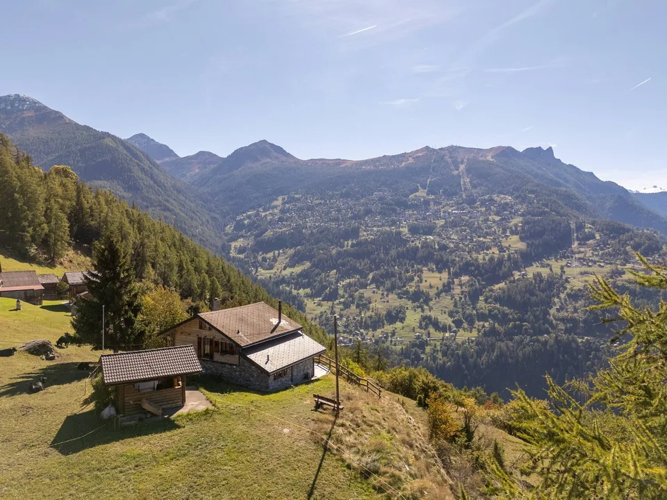 Superbe chalet en bois et pierre profitant d'un emplacement exceptionnel