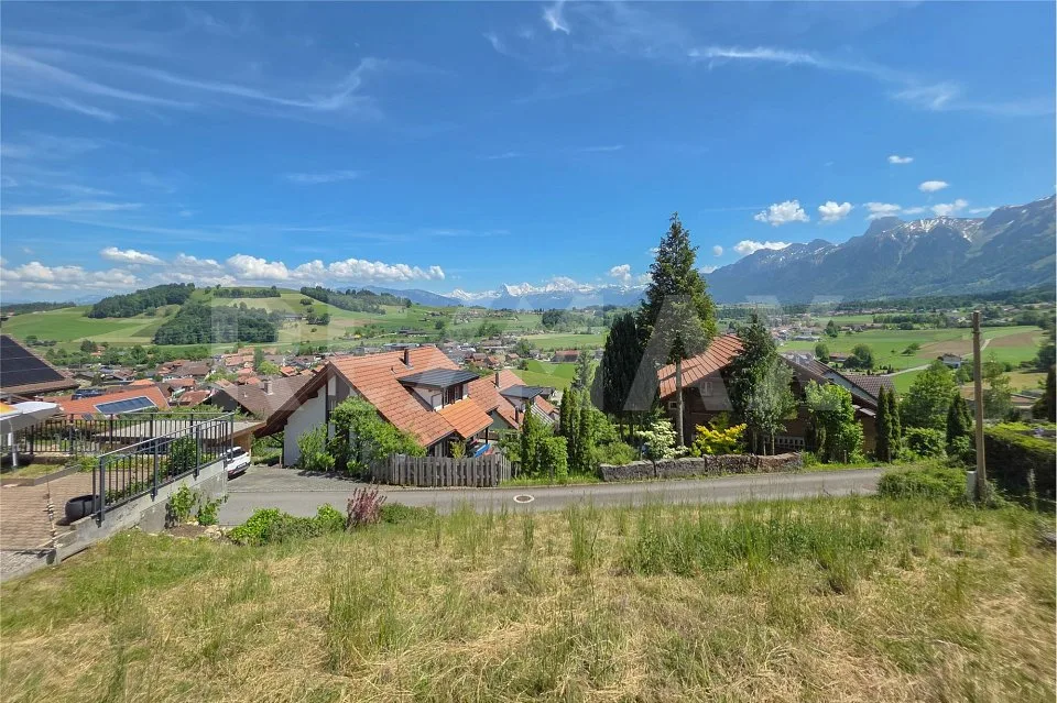 Terrain à bâtir dans un emplacement panoramique exclusif à Wattenwil – photo 10 sur 13