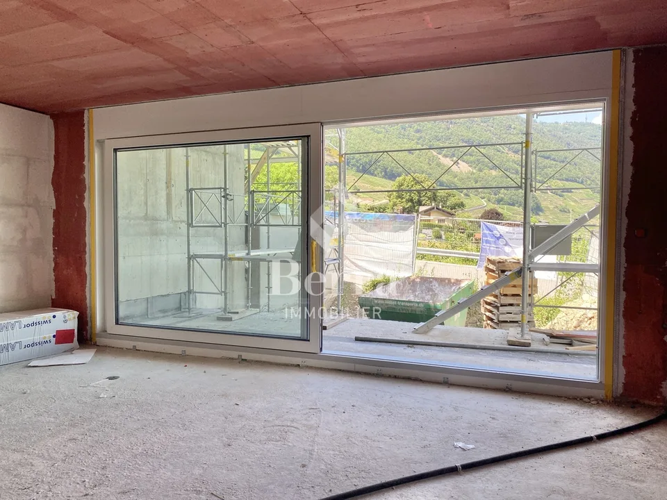 Villa mitoyenne de 4.5 pces avec vue imprenable