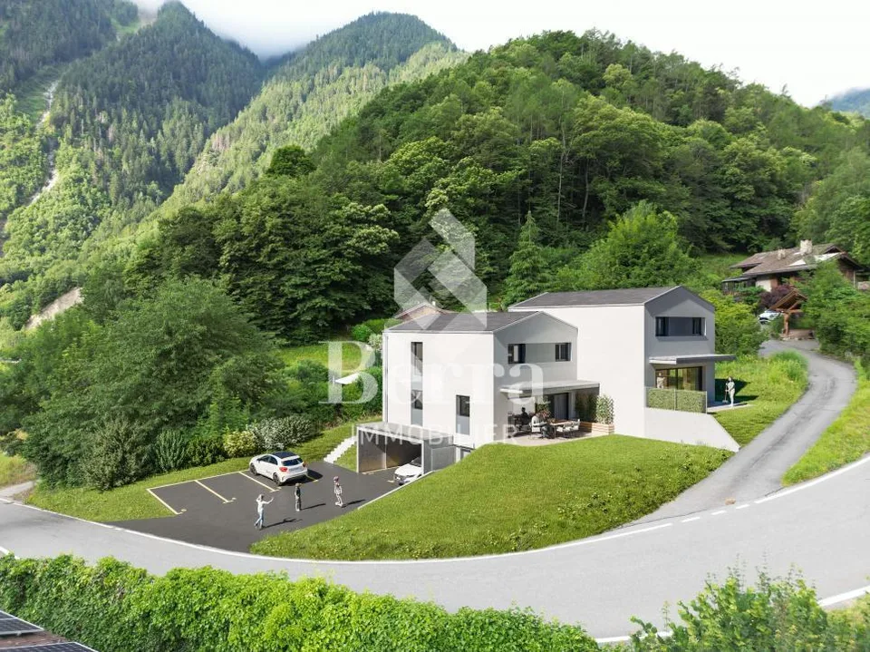 Villa mitoyenne de 4.5 pces avec vue imprenable