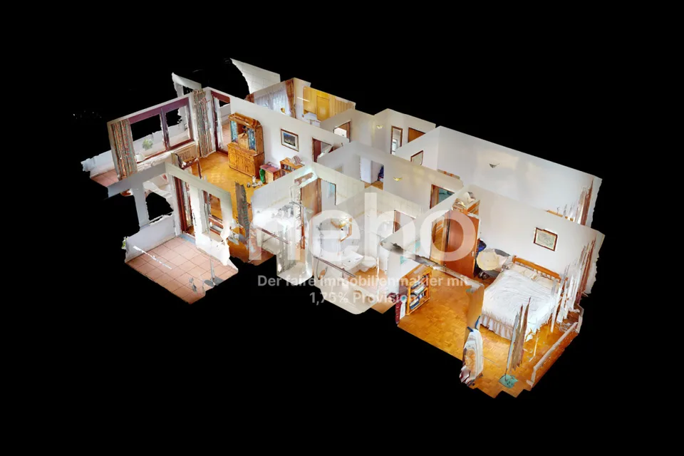 Sillenbuch! Tolle 3-Zimmer-Wohnung mit 2 Balkonen und TG-Platz