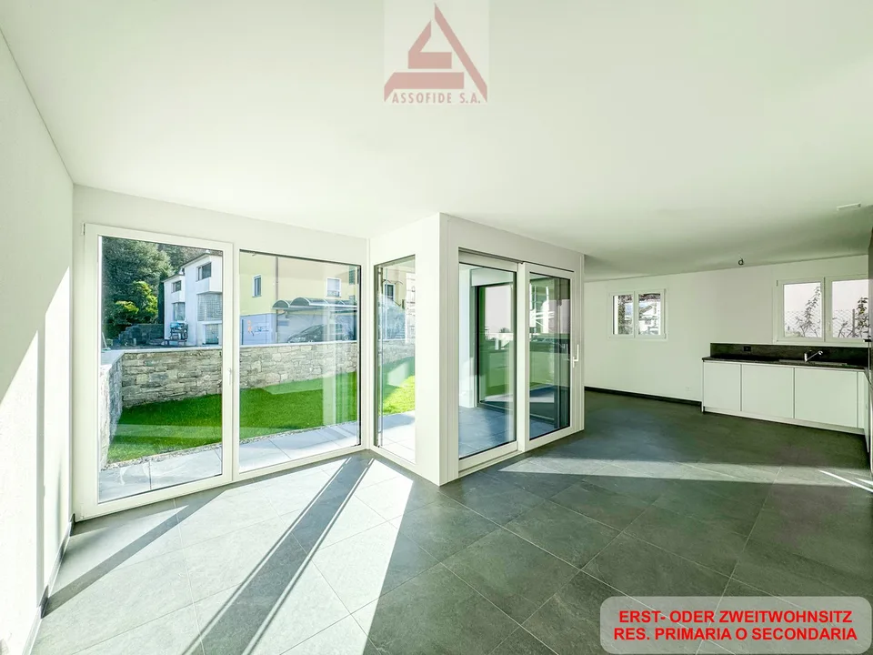 4.5 locali con giardino / 4.5 - Zimmerwohnung mit Garten – Foto 11 von 14