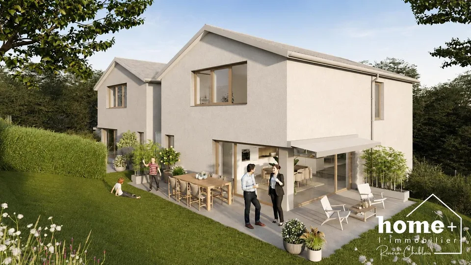 Villa individuale nuova di 5,5 locali, a soli 4 km dal Lago di Ginevra