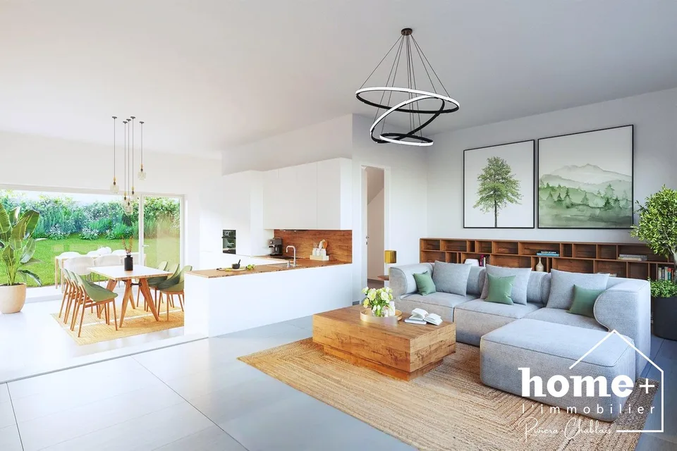 Villa individuale nuova di 5,5 locali, a soli 4 km dal Lago di Ginevra