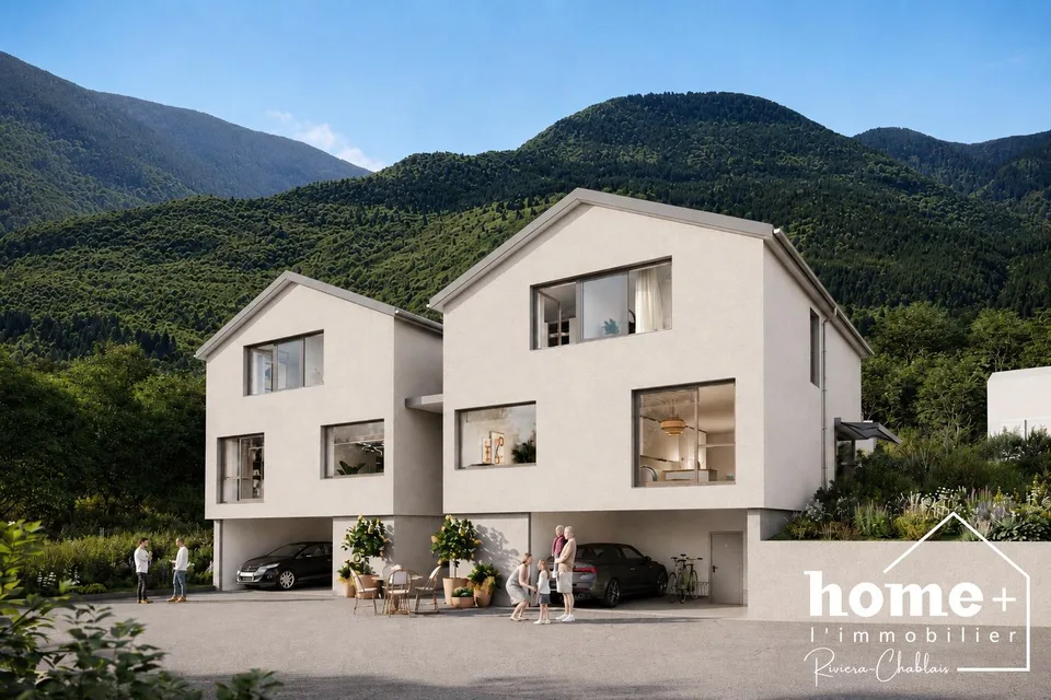 Villa individuelle neuve de 5,5 pièces à seulement 4 km du lac Léman