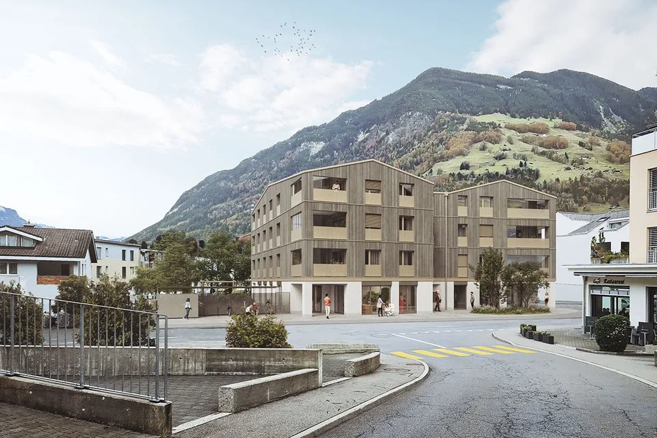 Haus Sternen im Zentrum von Schattdorf - Gewerbe-Einheit B
