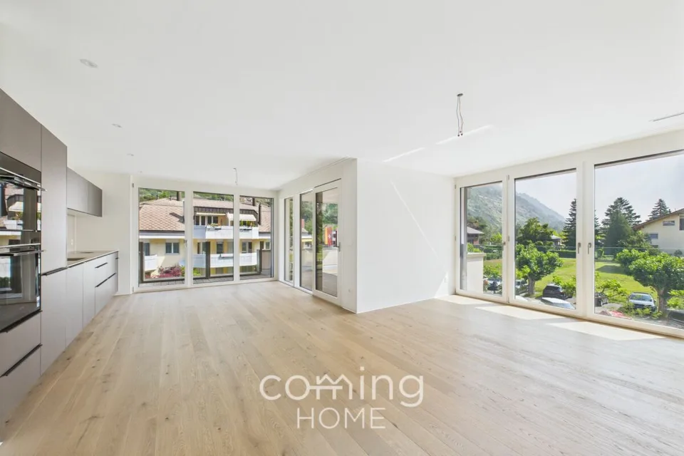Appartamento di 3,5 locali a Brigerbad - comfort moderno e terme nelle immediate vicinanze