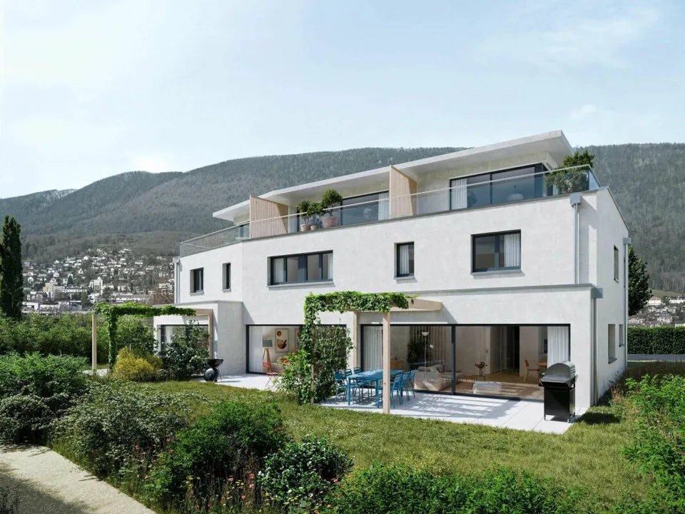 Villa di 5.5 locali con giardino, terrazza e terrazza in attico - Bevaix | Promozione Les Capites