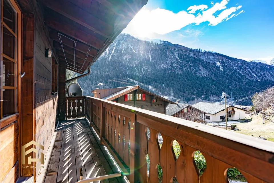 Zwei Wohnungen, ein Haus, viele Möglichkeiten charmantes Walliserhau – Foto 20 von 26