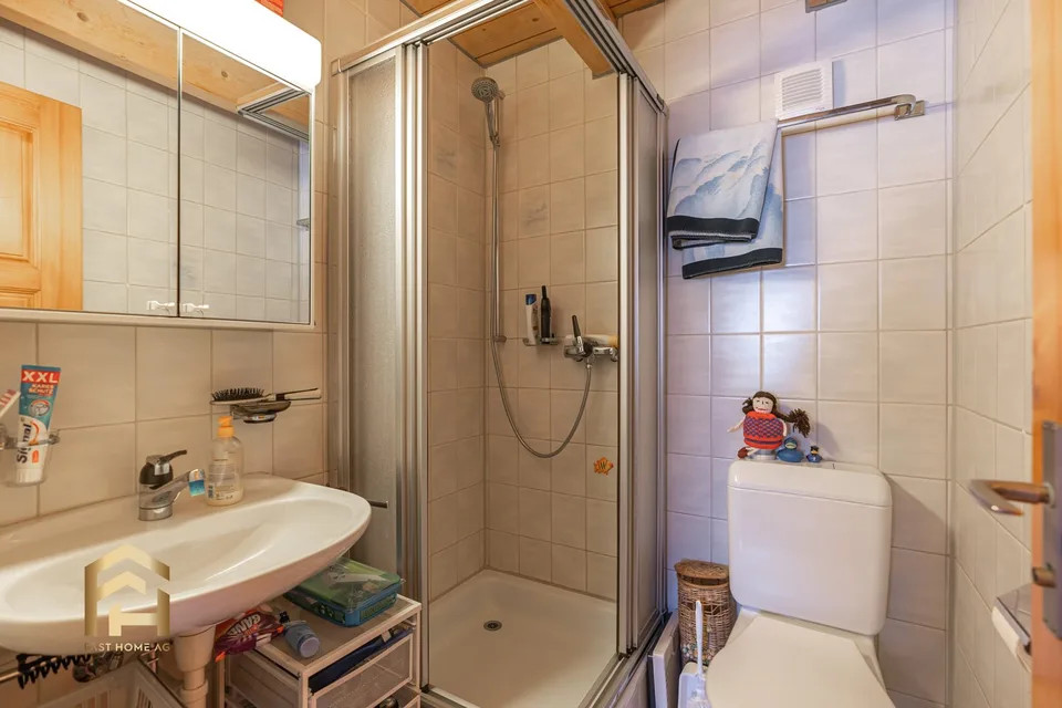 Zwei Wohnungen, ein Haus, viele Möglichkeiten charmantes Walliserhau – Foto 24 von 26