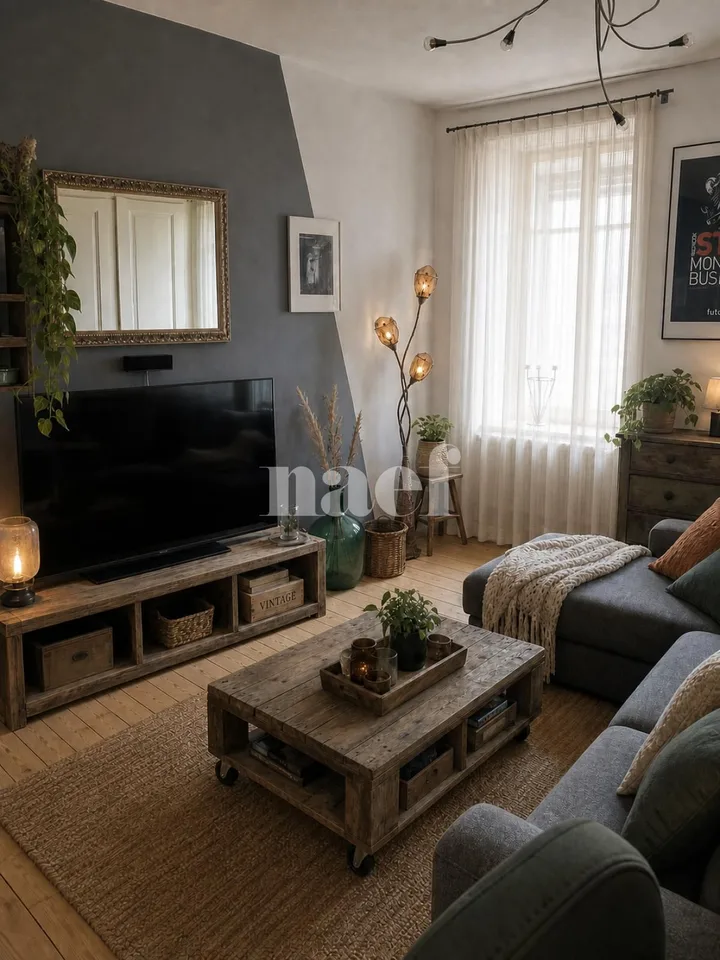 Appartement de 3 pièces au centre-ville