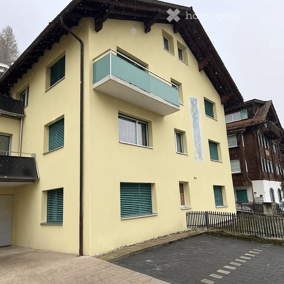 2-Zimmerwohnung in Disentis/Mustér – zentrale und ruhige Lage