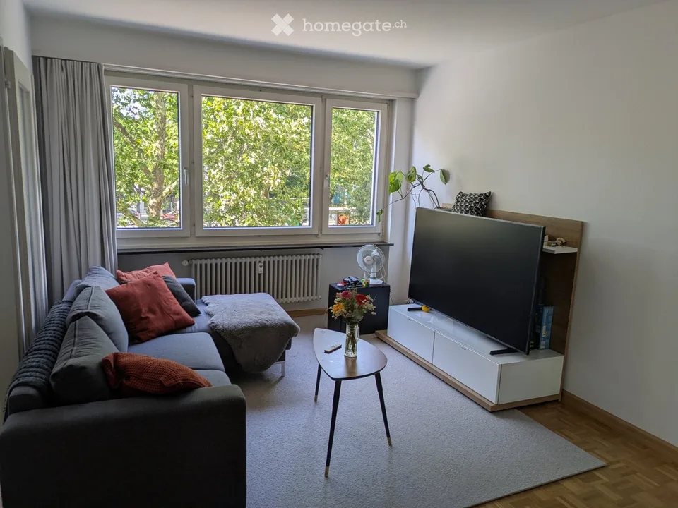 Möbelierte Wohnung mit 2 Balkon für September - November