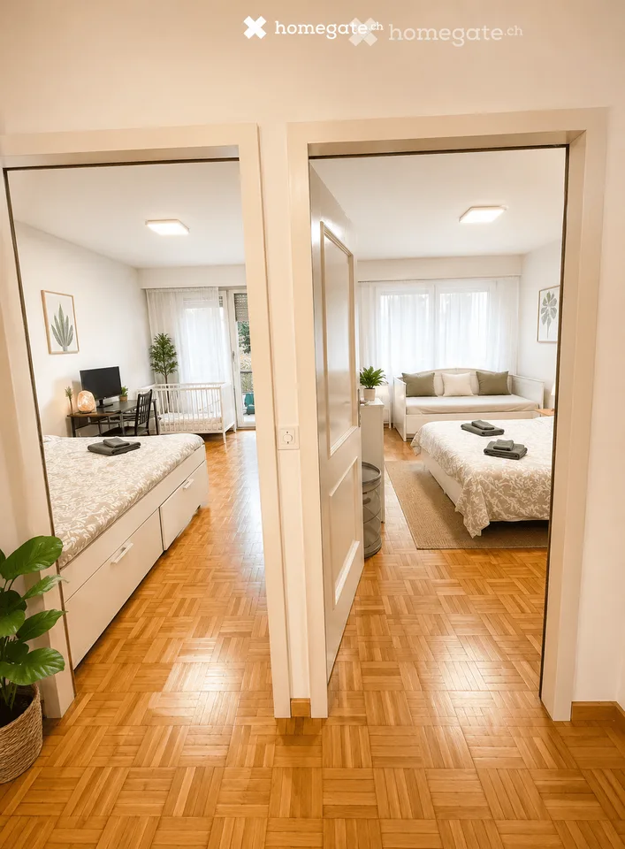 Appartamento di 3,5 locali pronto per essere occupato con balcone spazioso vicino a Spalentor, centro città di Basilea