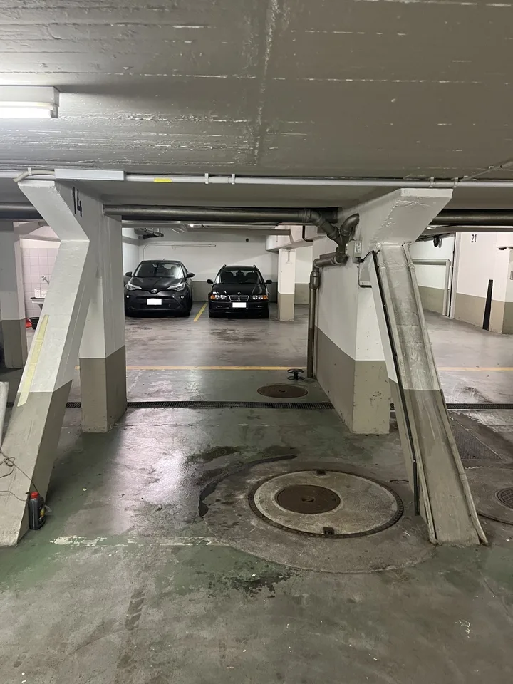 Place de garage pour CHF 150 par mois