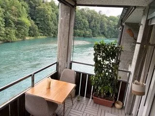 Möblierte Wohnung an Aare inkl. Auto  befristet bis Dez 26
