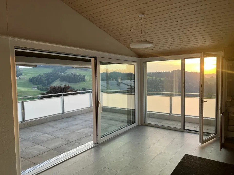 Luxusdachwohnung mit traumhafter Aussicht