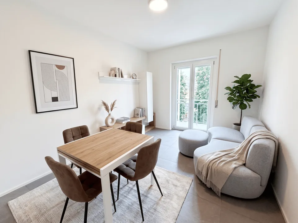CHIASSO 2.5 loc. ARREDATO Pigione CHF 1'050