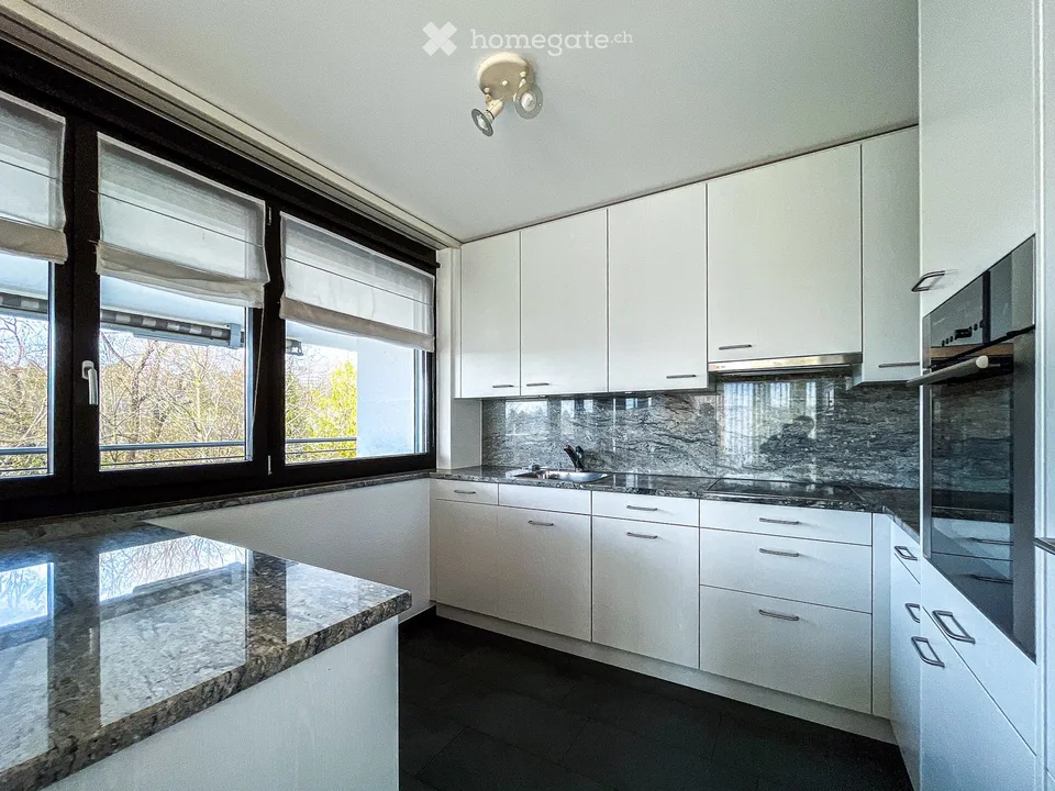 Havre de nature paisible avec connexion centrale : appartement 4,5 pièces dans le district 7 de Zurich