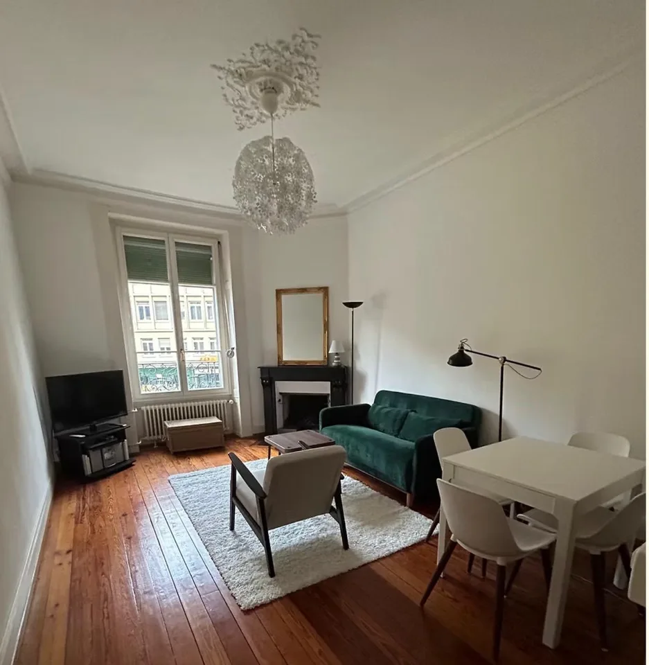 Charmant appartement rénové d'une chambre à Paquis Navigation