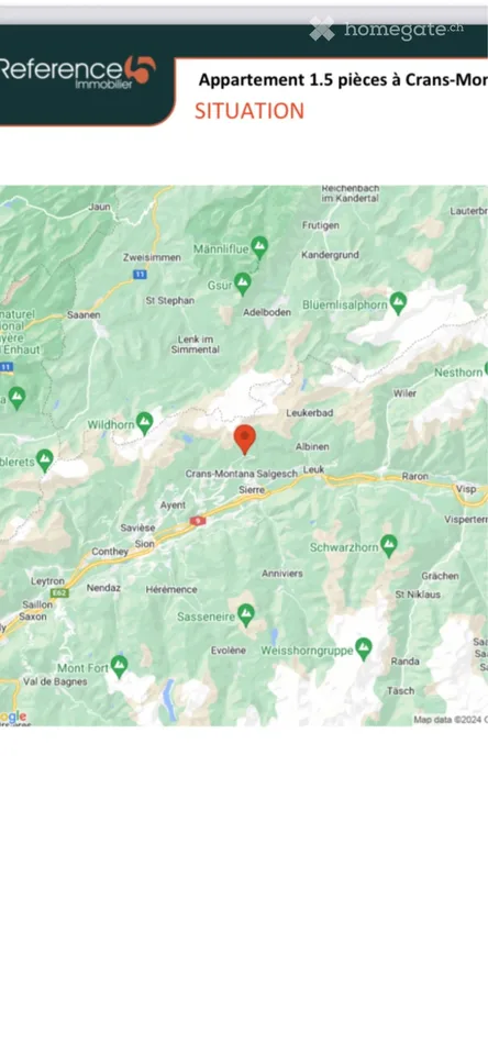 Delizioso studio ristrutturato a nuovo, a 5 minuti da Cran-Montana